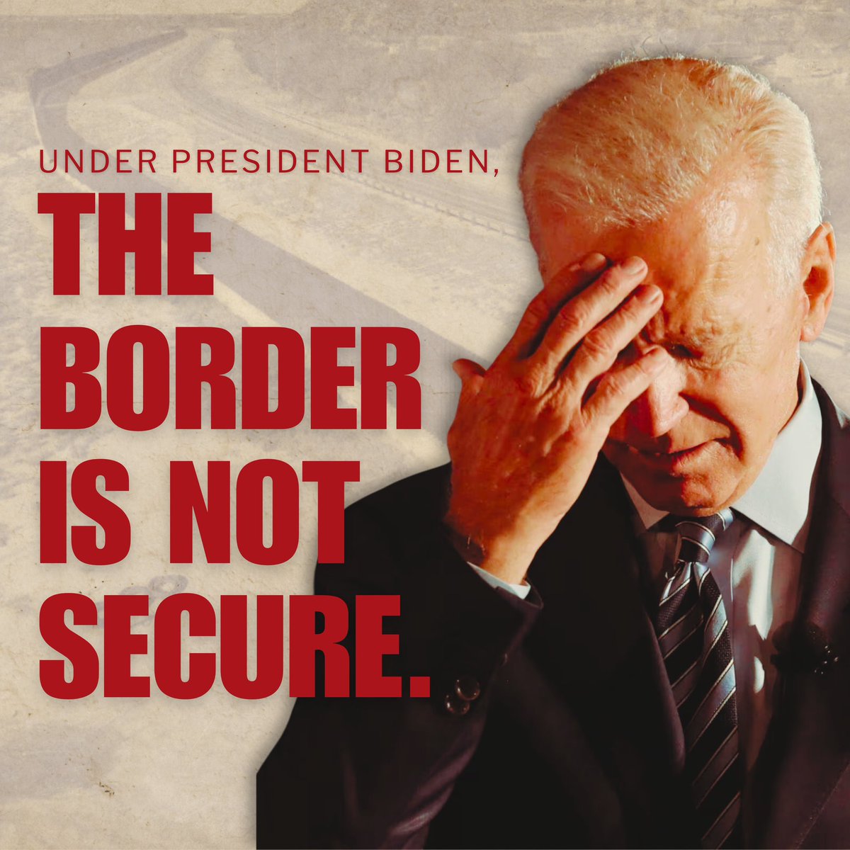 Since President Biden took office, over 9 MILLION illegal immigrants have crossed the border into our country.

Texas is fighting back.

Thanks to Operation Lone Star, we continue to reinforce our efforts to hold the line at the southern border.
