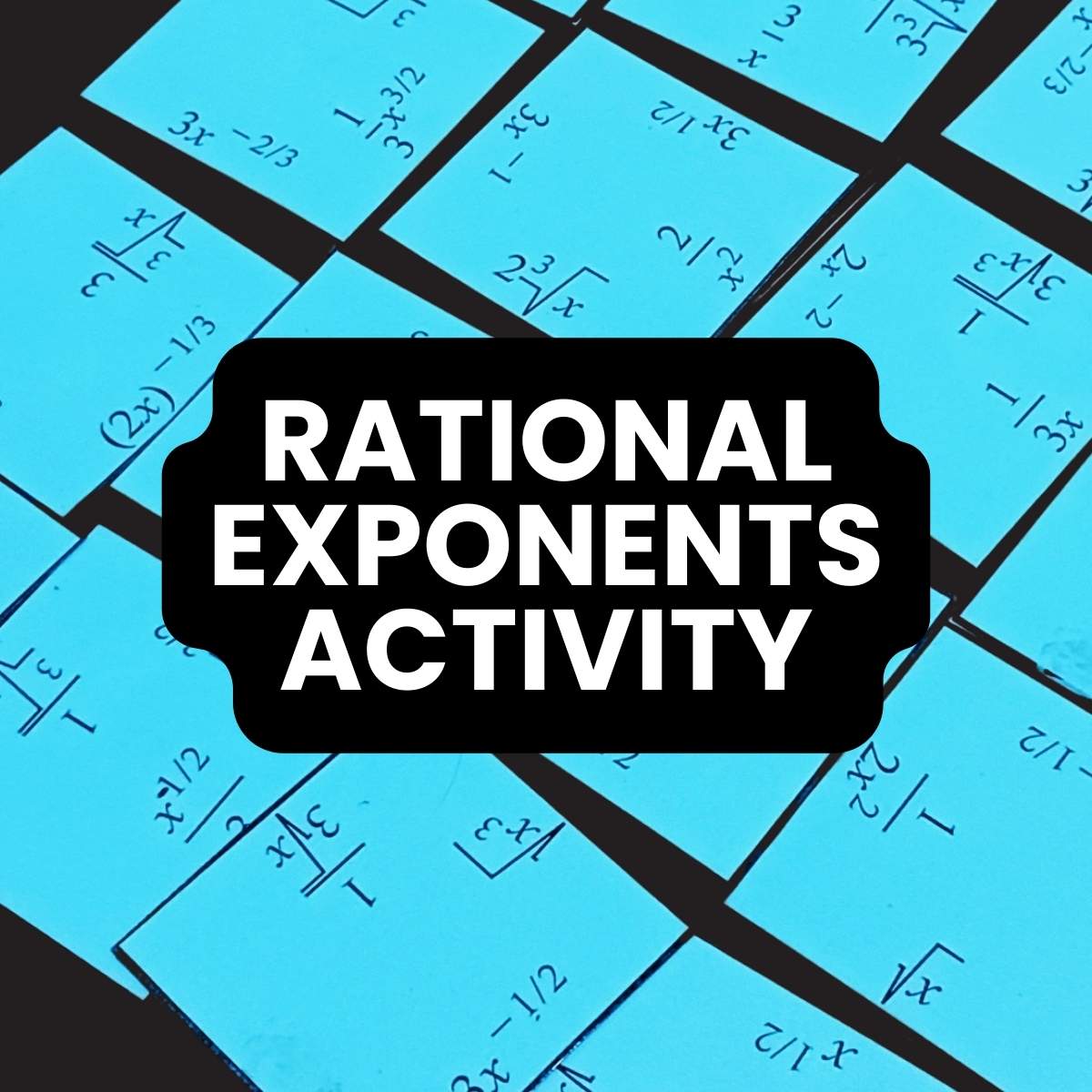 New Activity Alert: Rational Exponents Tarsia Puzzle mathequalslove.net/rational-expon… #mtbos #iteachmath