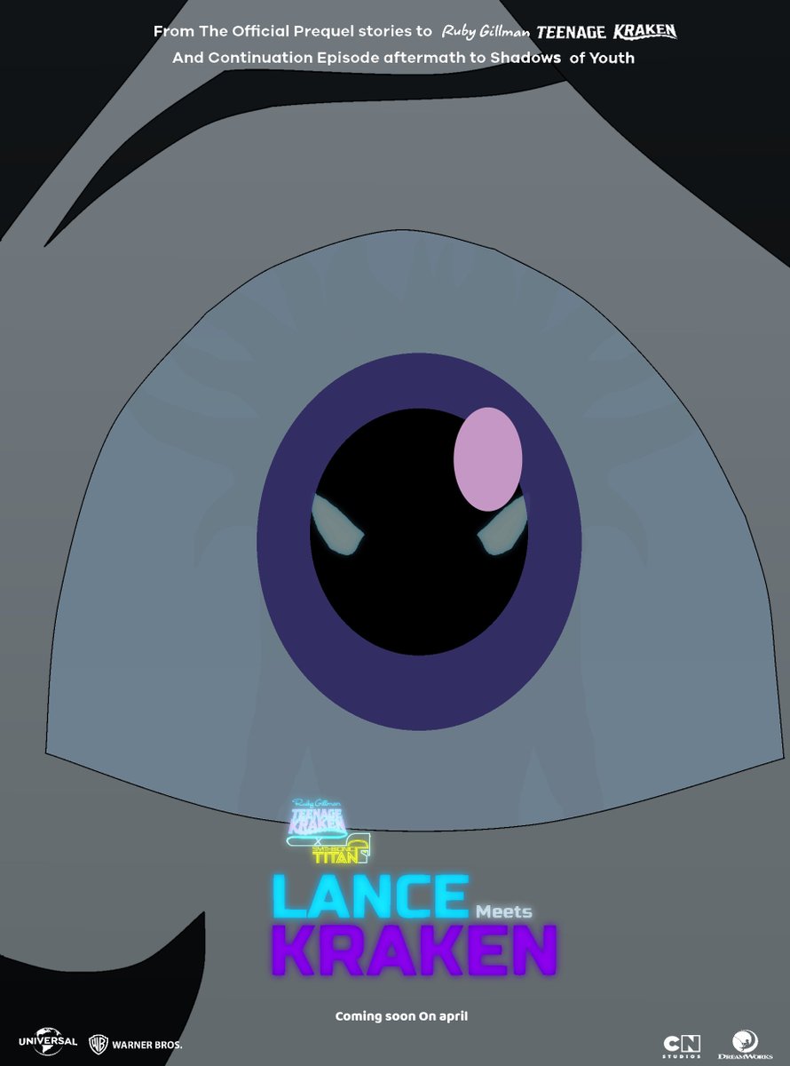 durneyfranco's tweet photo. RGTK X SBT:Lance Meets Kraken (Fanmade) Poster 2

#Rubygillmanteenagekraken
#Teenagekraken
#Kraken
#Lancelunis
#Lance
#DreamWorksanimation
#Dreamworks 
#Cartoonnetwork
#Cartoonnetworkstudios
#SavedreamWorks
#SavedreamWorksanimation
#Symbionictitan https://t.co/mGiqo3xt6j