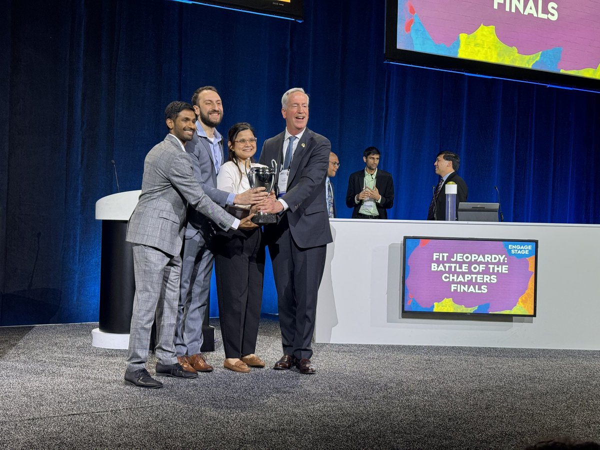 Congratulations <a href="/txchapteracc/">Texas Chapter - ACC</a> the winners of #ACC24 FIT Jeopardy 🎉 #ACCFIT