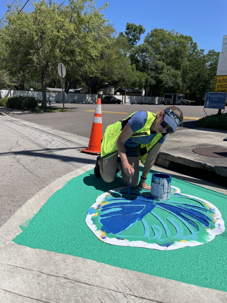 Congratulations @Sidewalk_Stomp on another street mural! At WBT, we're committed to supporting and participating in community initiatives that educate and promote behaviors aimed at ensuring safe streets. Thanks to all the volunteers #safeschools #safestreets #saferoutestoschool