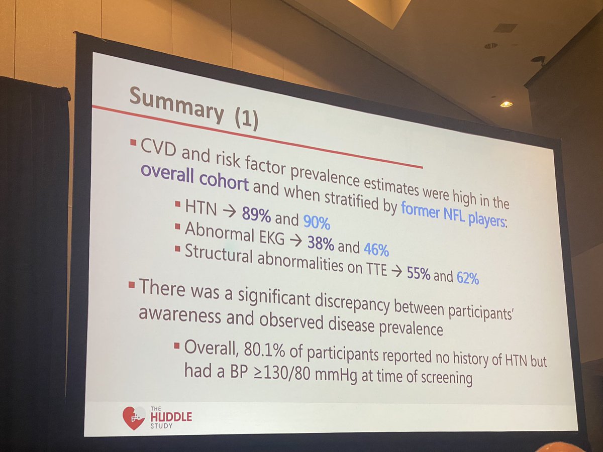 So proud of my ⭐️ mentor and <a href="/emory_heart/">Emory Cardiology Fell🫀ws</a> fellow <a href="/OkohMd/">Alexis K Okoh, MD</a> for his first author ACC LBCT looking at the prevalence of CVD in NFL player from the HUDDLE study ‼️

An important and years-long effort to study this population! 

jacc.org/doi/10.1016/j.…