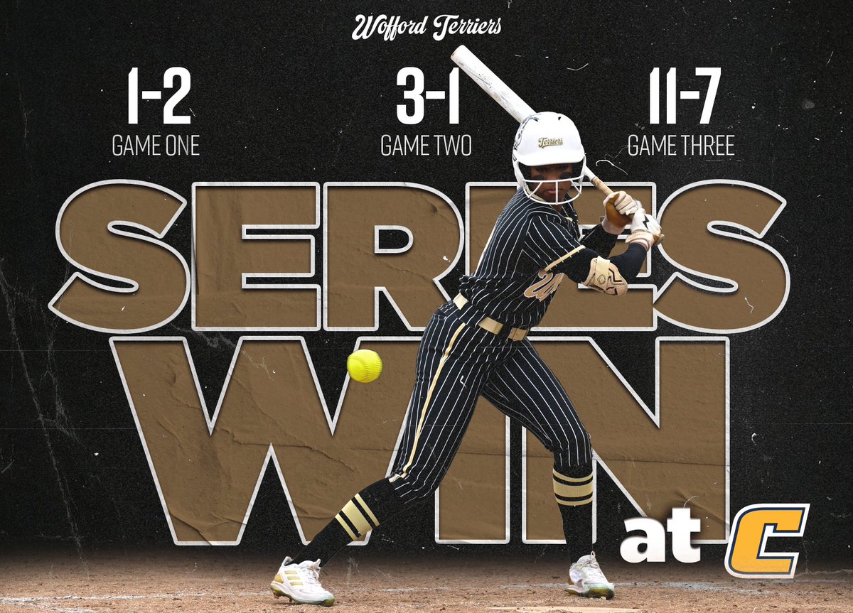 Took two of three from the conference leader? That's Wofford softball!