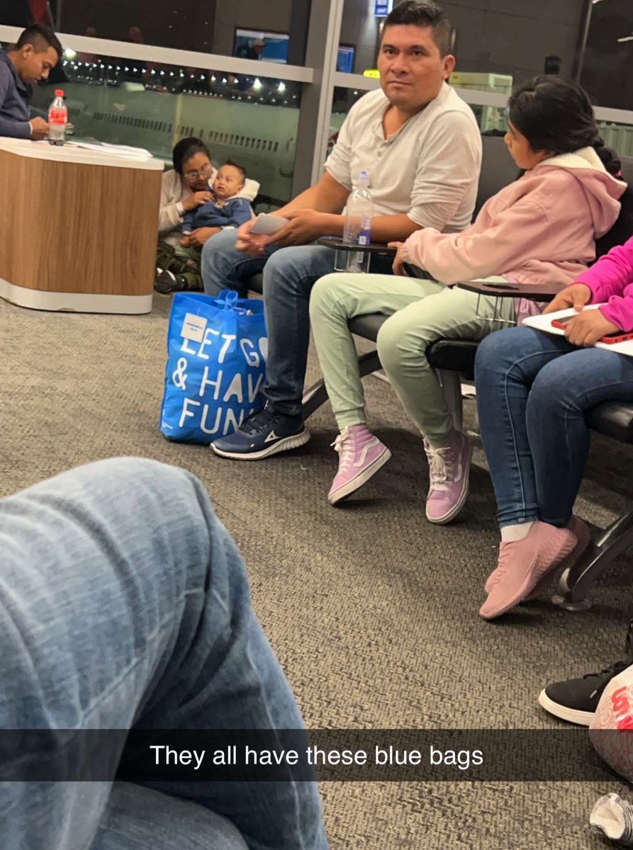 Received this from a follower. A Delta flight out of Phoenix to Atlanta full of illegals. Atlanta is a Delta hub so these illegals are most likely being flown from there throughout the country. One even has an ankle monitor. Is he a criminal? They all had the same paperwork and…