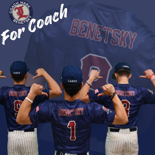 We promote playing for the name on the front of the jersey. Tomorrow we play for the name on the back of the jersey. Tomorrow we play for Coach Benetsky. Join us for ceremonial services starting at 4:30 tomorrow at William Sheridan Field. We will face off against Easton at 4:45.