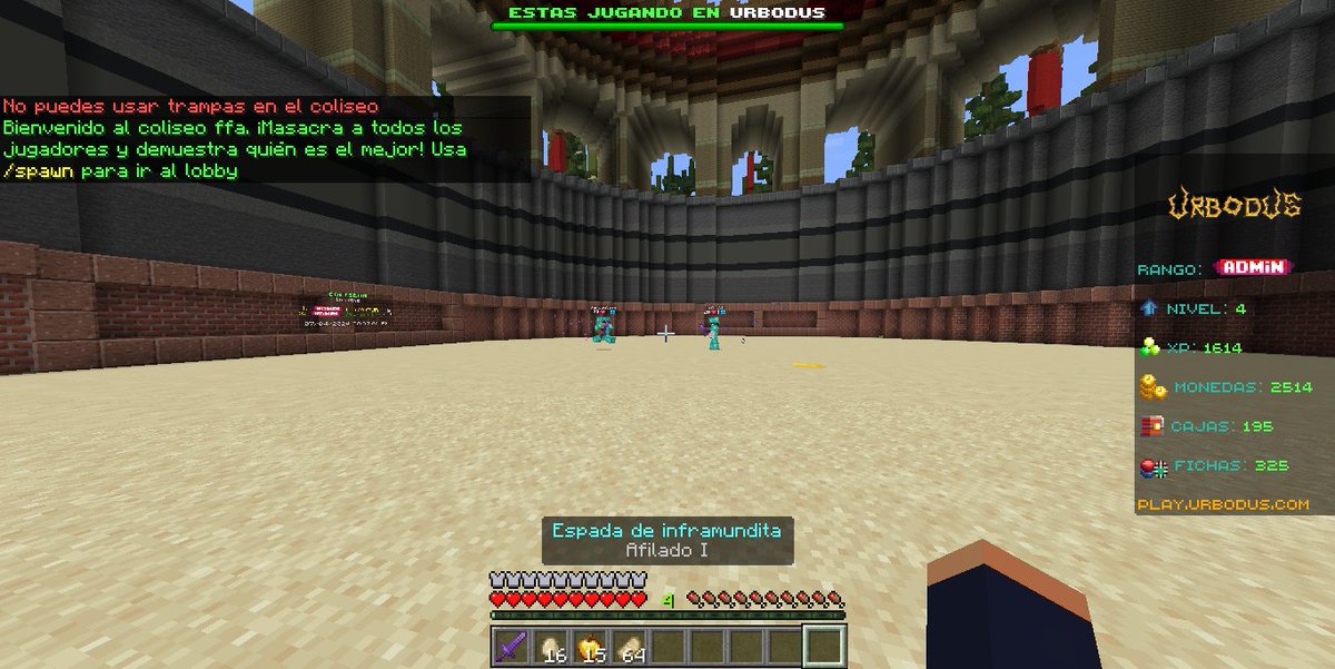 FFA COLISEUM

-- Come in and have fun with this new micro game for the lobby!

PLAY.URBODUS.COM | 19132