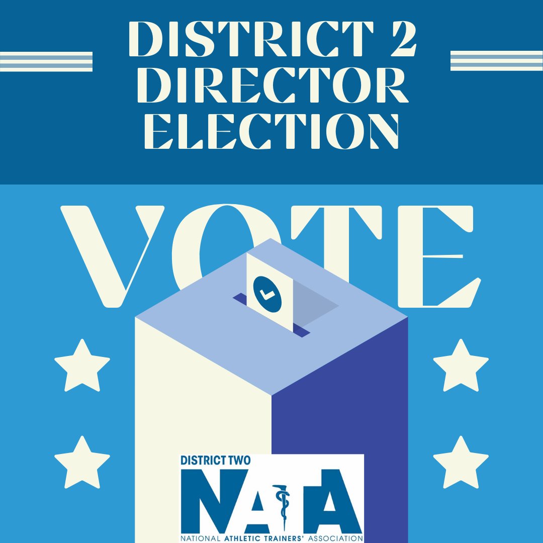 Important! 🚨This election cycle, the membership will be voting for the next D2 Director.  Christina Emrich, David Marchetti & Eric Schwartz are running for D2 director. Please check your email for your personalized voting link that was sent earlier this month! Voting ends 4/14!