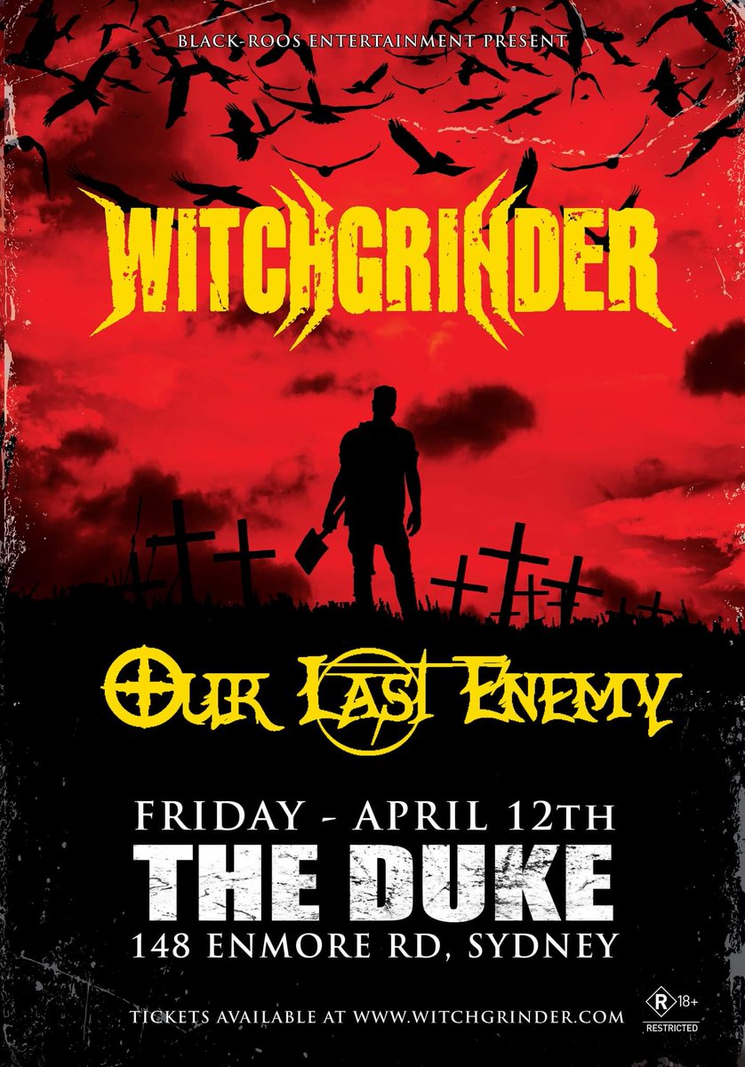 This Friday we share the stage with our mates in @WITCHGRINDER to celebrate their new album... And it's free entry!