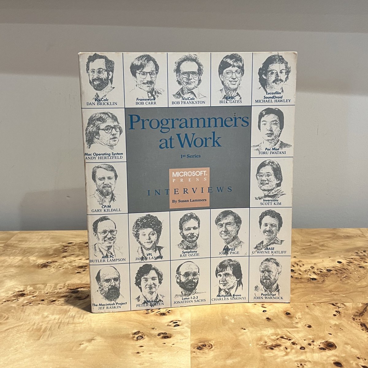 AndrewArruda's tweet image. next read, “programmers at work” by susan lammers