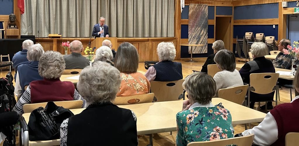 Great to speak to the residents at Suomi Koti about Finland and NATO. Canada welcomes partners like Finland in NATO. We will always support Finland against international aggressors.