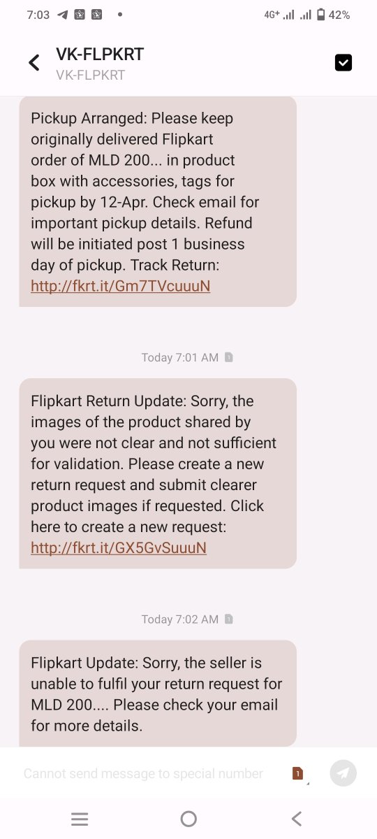 What kind of joke is this?Why attempts being made to deliberately harass customers by wasting time & money? @Flipkart's arbitrariness is increasing. Need a solution to this problem ASAP. @flipkartsupport @FlipkartEnables @FlipkartStories @_Kalyan_K @nch1915 @jagograhakjago