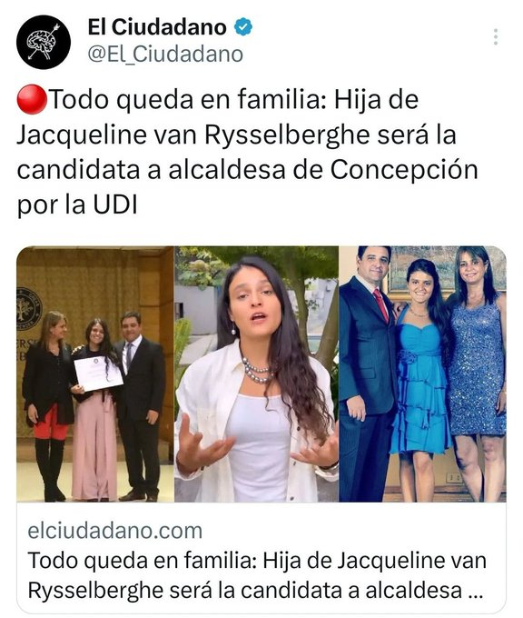 Leonardsweden's tweet photo. Hija de ladrona careraja postula a alcaldesa y no le ha trabajado un dia a nadie, no sabe ni lavar la loza. https://t.co/zY6Hr0HSXO