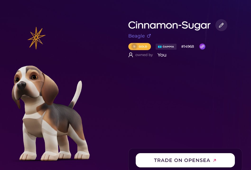 francauchon's tweet photo. Here Cinnamon-Sugar "Beagle" 😋

Ready for the DWC 

@dogami
#gammadogami https://t.co/ueYBGSWnRb