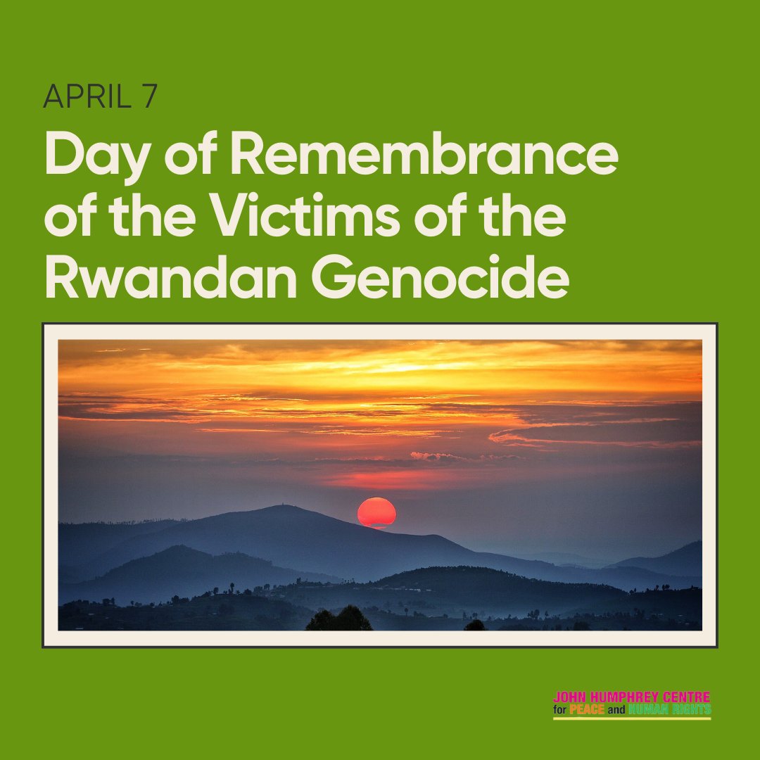 2024 marks 30 years since the tragedy of the Rwandan Genocide. Several decades on, the peoples of Rwanda have made strides in acknowledging and remembering those horrifying 100 days in 1994. Read personal accounts and analysis to better understand: tinyurl.com/yc4zf4rt #Peace