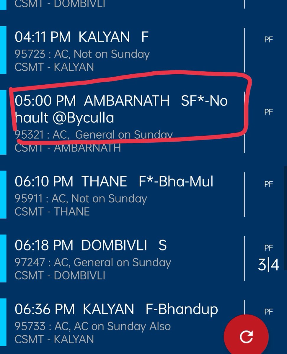 @drmmumbaicr @Central_Railway @DombivliNews Please give the halt to 5.00pm ambernath AC local at Kurla. Kalyan people do not have AC local for 2.5hr in the evening. We desperately need AC service this Summer. Kindly consider extending other service to/from kalyan