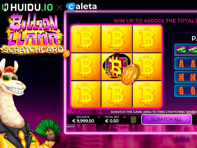 Billion Llama Scratchcard Slot Billion Llama Scratchcard