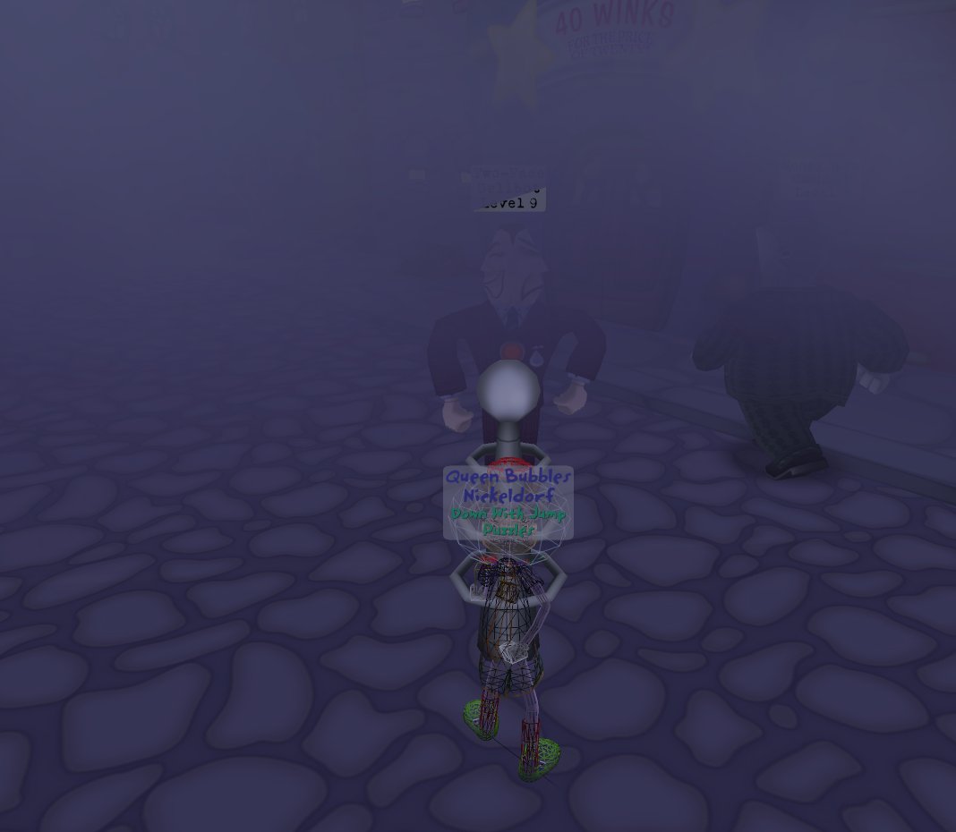 Has #toontown #corporateclash always had fog in #Drowsy #Dreamland??? Or am I losing my mind???