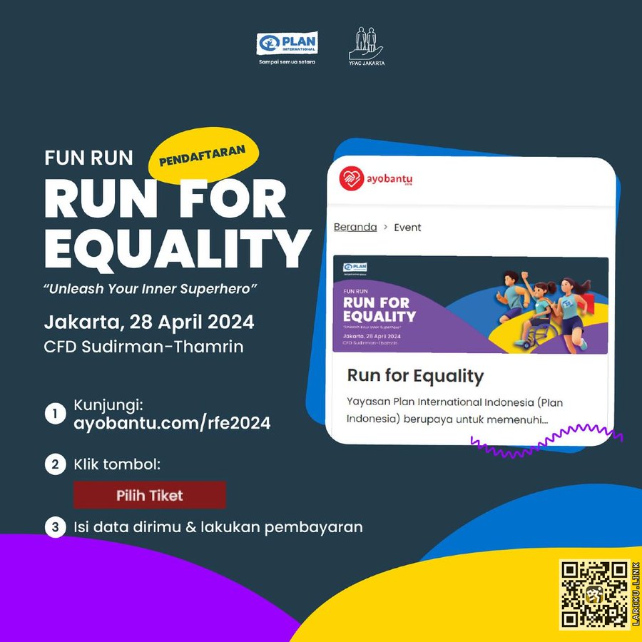 Donation 👟 Run for Equality • 2024