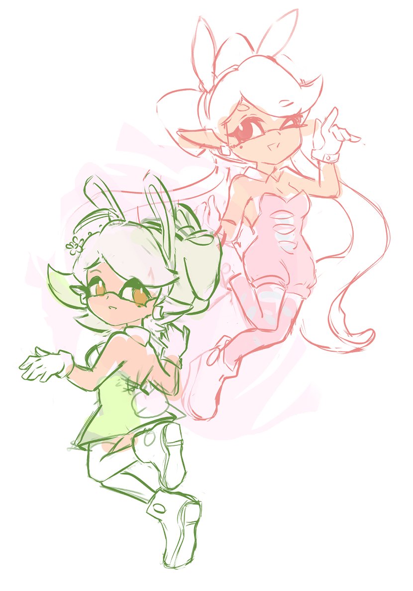 i wanna draw all the splatfest/springfest lewks 🥺