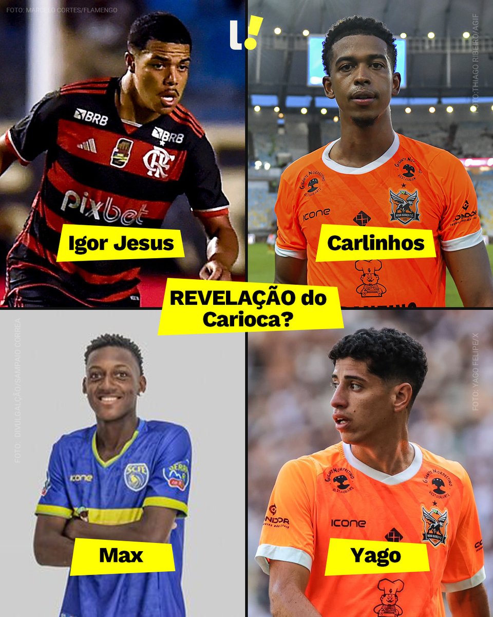 Quem foi a REVELAÇÃO do Carioca? Diz aí!🗣️💎

#FutebolBrasileiro #CampeonatoCarioca