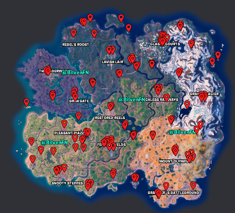 Bilven(#1 Dropmap Maker) tweet media