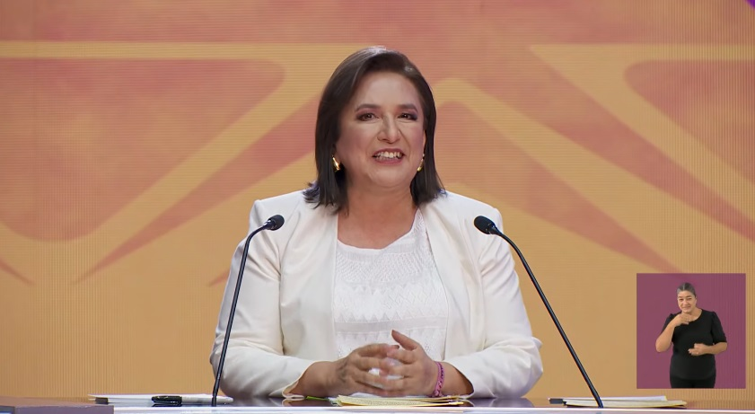 "Vamos Xóchitl":
Por quienes apoyan a <a href="/XochitlGalvez/">Xóchitl Gálvez Ruiz</a> en el #DebateINE.
