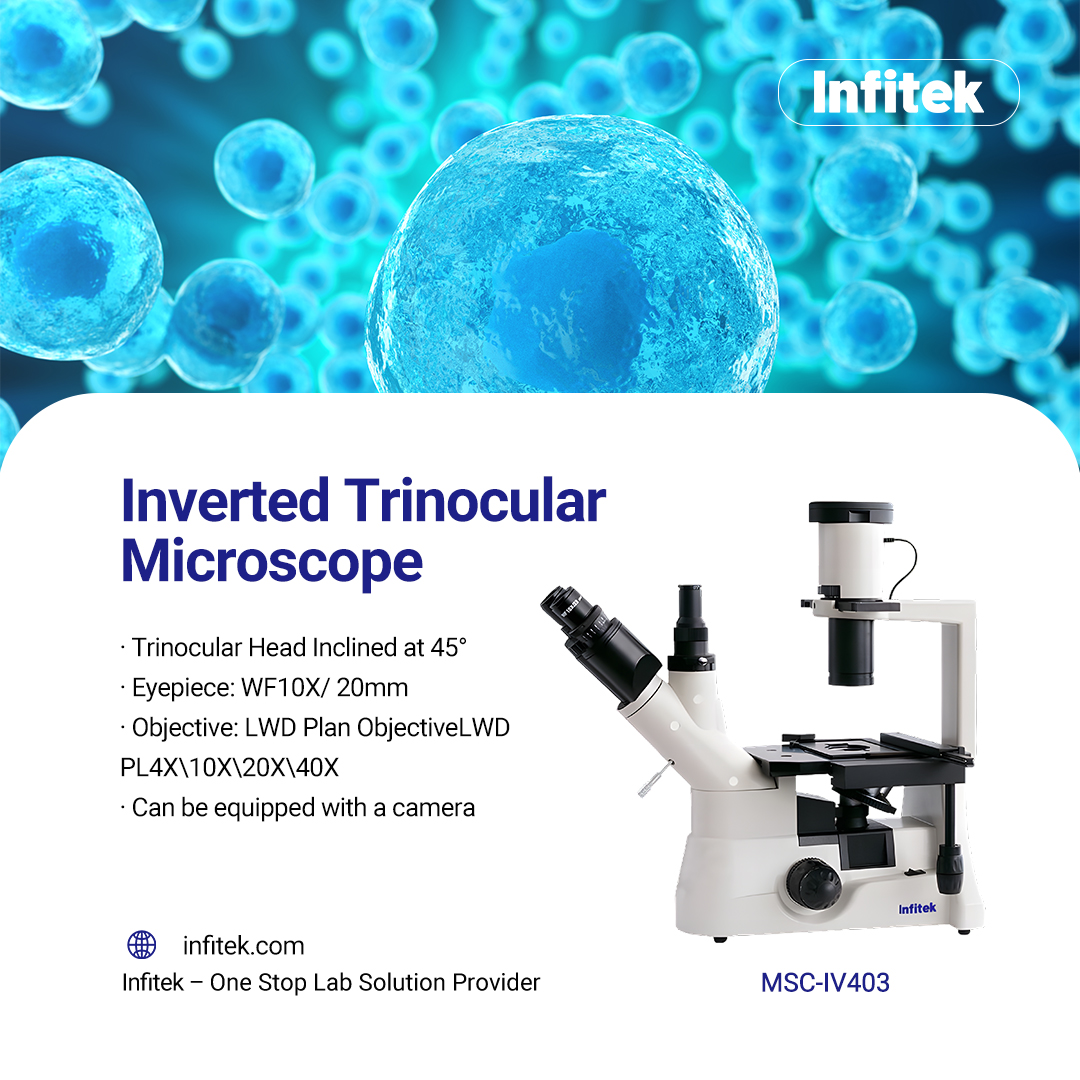 Ideal for monitoring activity, growth, and quality control of biological products like #vaccines and #drugs, the MSC-IV403 offers unparalleled insights into your research and production processes. Unlock new possibilities in your work today! #Microscope #laboratoryequipment