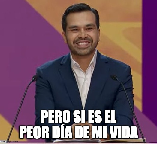 DelawarePonch's tweet photo. Solo veo rostros preocupados, excepto Maynez el se ve muy bien https://t.co/vECgTFWeYJ
