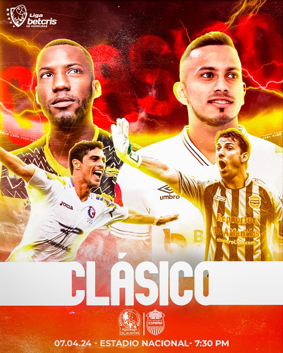 lnfphonduras's tweet image. ¡𝘾𝙇Á𝙎𝙄𝘾𝙊 𝙈𝙊𝘿𝙀𝙍𝙉𝙊! 🦁 🆚 🚂

🏆 #J14
🏟️ Estadio Nacional  
⌚️ 7:30 PM 
📺 Deportes TVC

#ClásicoModerno #ApostáXLaPaz #LigaBetcrisHonduras #Honduras