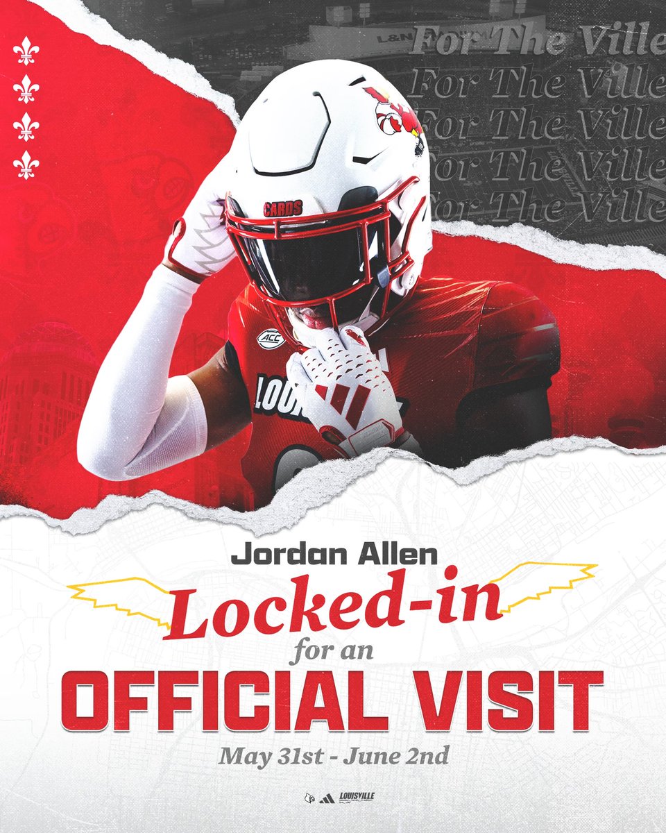 Official Visit Locked In! #GoCards @JeffBrohm @Ville_McGee @Brohm_Brady @pete_nochta13