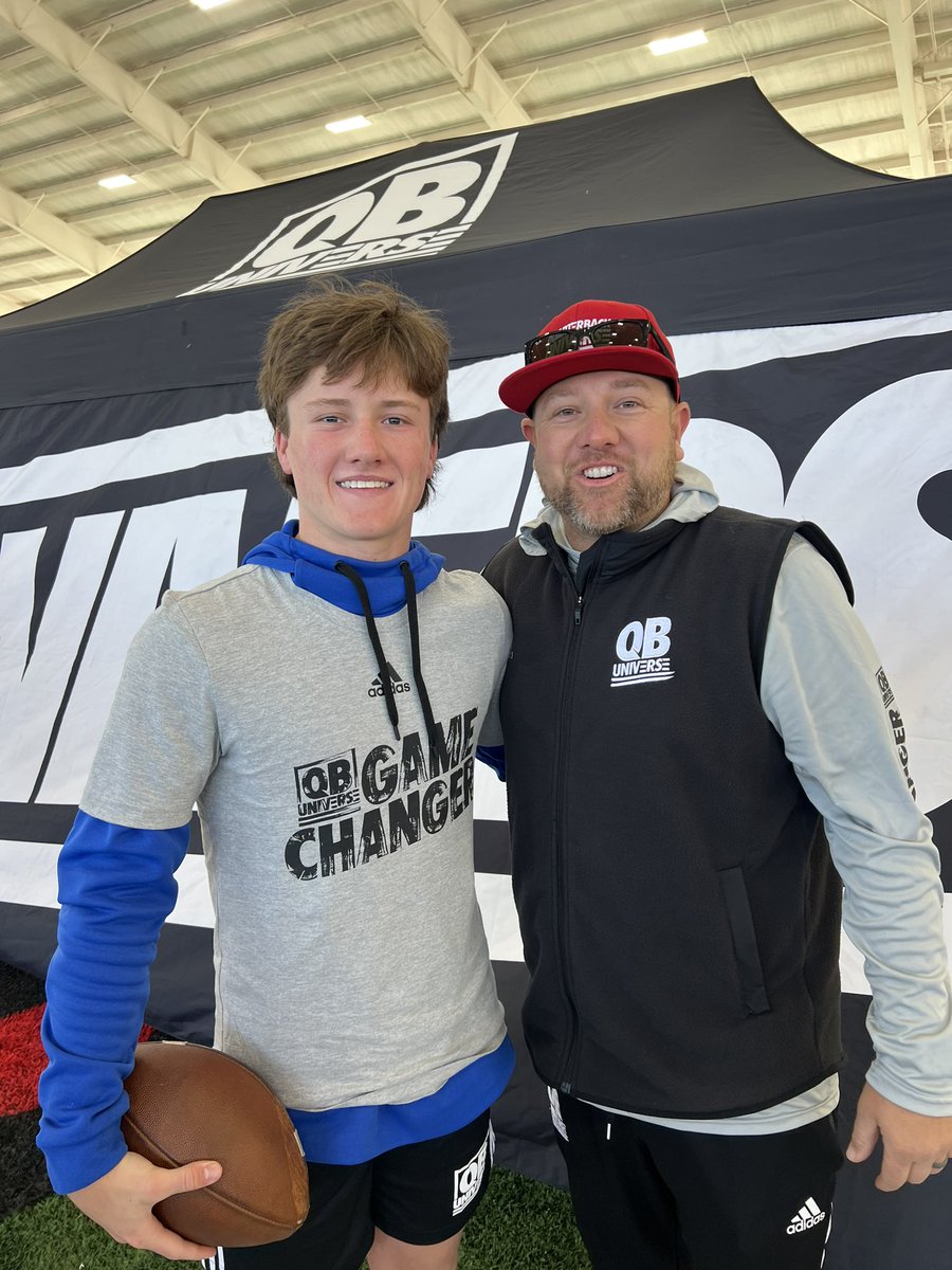 Thank You QB Universe ATL! I didn’t bring home a trophy but I dang sure learned and got better 🔥🔥🔥@QBUniverseQBU @ChrisHixsonQB @joshrwoodham @qbcoachmeeker @TheQBEngineer @RowleyQBs @CoachHughes_13 @coachDavidWhite @Charlest_OU6