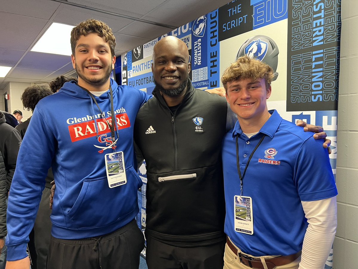 Had a great time at @EIU_FB! Thank you for having me out again I loved the environment! @FB_Coach_Wilk @FBCoachTaylor @CoachJ_Walsh @Coach_TPugh @GlenbardSouthFB @EDGYTIM @KyleMorgan_XOS @OJW_Scouting @Bryan_Ault @ScoutingA1 @CoachChris_Roll @hddngemscouting @PrepRedzoneIL