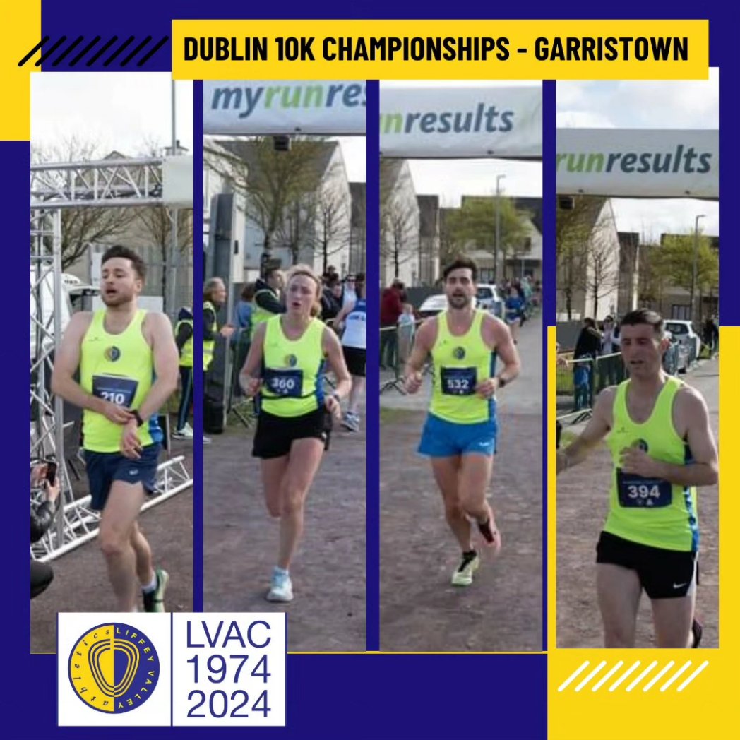 🏆🌟 Well done to all of our athletes who ran at the Dublin 10k Championships at Garristown this morning! 🎉🔥 🥇 Team Gold for our men's squad. Huge congrats, lads! 🟡🔵 🥇 Congrats tok Ciara Broderick Farrell, claiming Individual Gold in a remarkable display of speed 💪 🙌💙💛