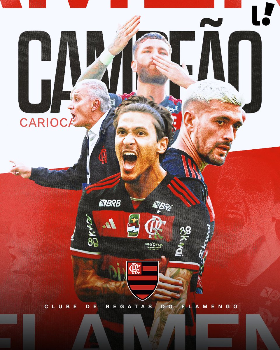 O MALVADÃO VOLTOU!!!!! O FLAMENGO DE 2024 QUER TODAS AS TAÇAS!!! O MENGÃO É CAMPEÃO CARIOCA!!! 🏆🔴⚫

#Flamengo #FutebolBrasileiro #CampeonatoCarioca