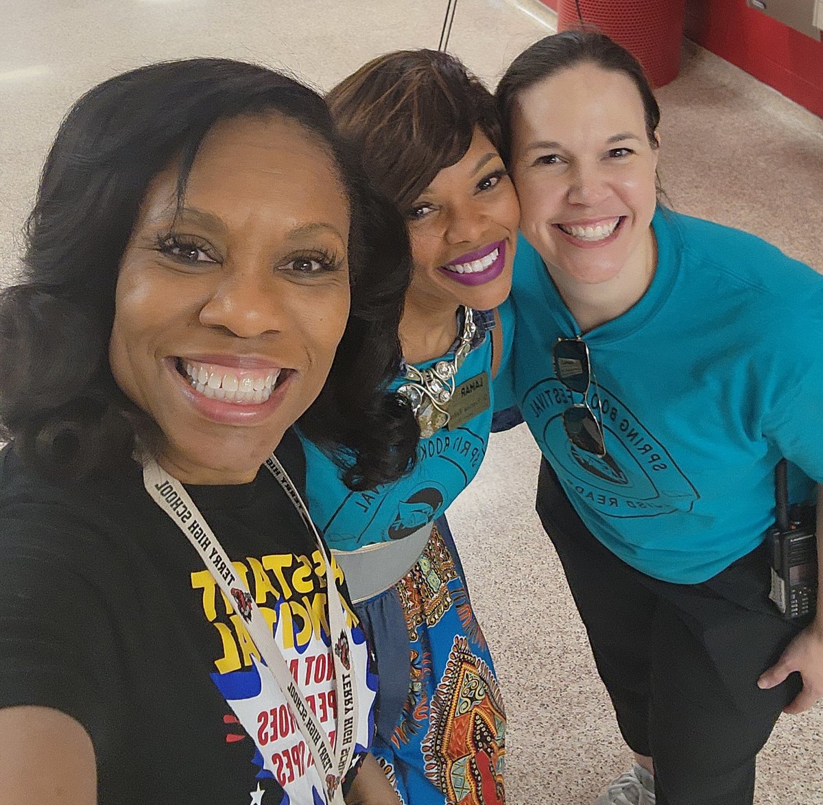 I'm still thinking about our LCISD book festival housed at our school! Memories for days!