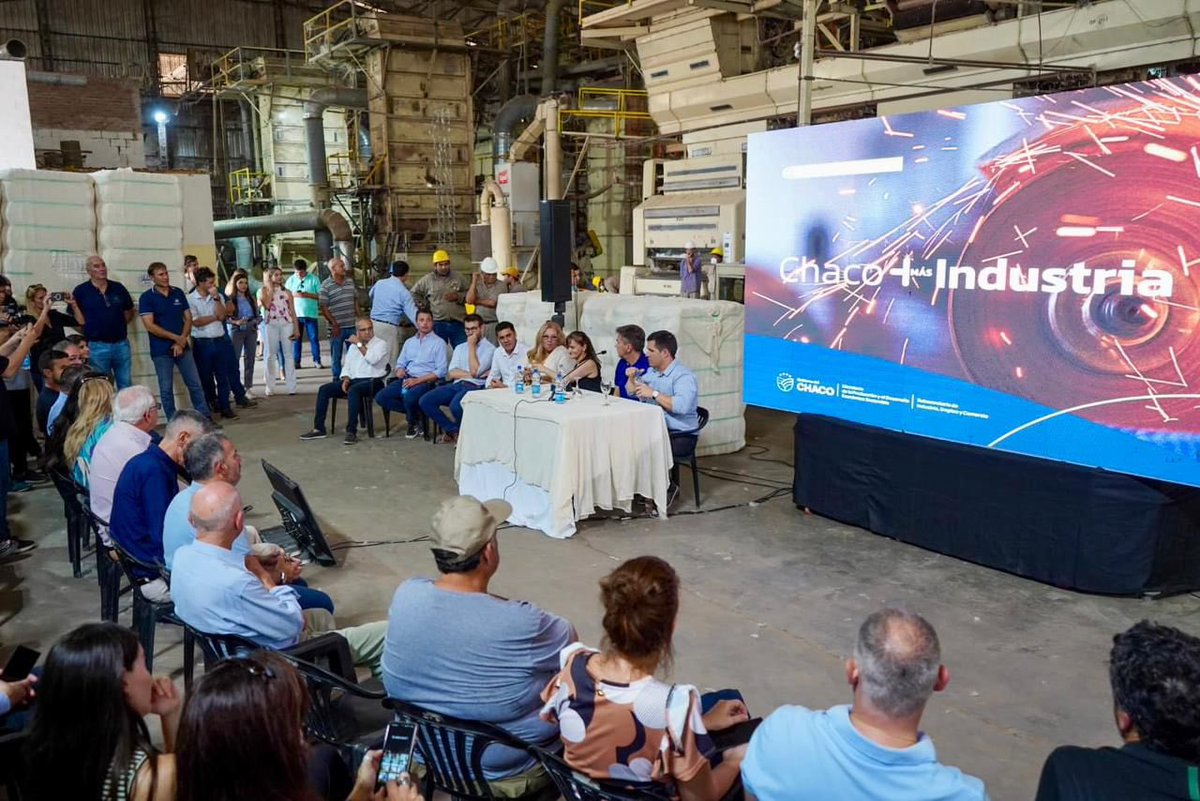 LeandroZdero's tweet photo. CHACO + INDUSTRIA 🏗️ https://t.co/kEzt3m7y7p