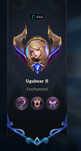 I've played this game too much... level 666 is crazy.
#leagueoflegends