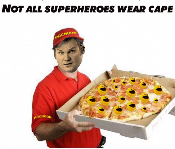 Bobby : Choice of topping ma'am?
Karen: Options?
Bobby: 
1. Pacmoon 
2. Pacmoon
3. Pacmoon
4. Pacmoon
Karen:💃💃💃
<a href="/BobbyBigYield/">BOBBY</a>  <a href="/pacmoon_/">Pacmoon</a>