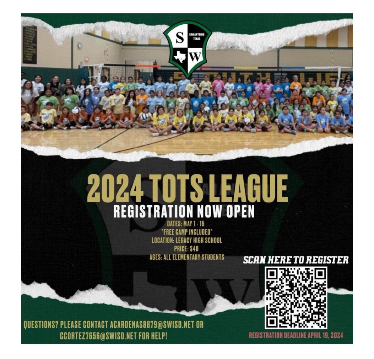 Sign Up TODAY!!! Open to 2nd through 5th grade students.