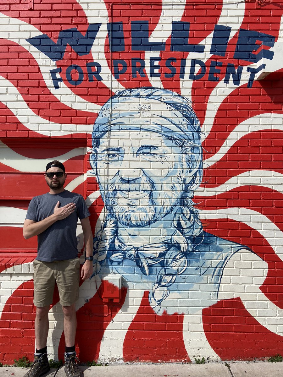 Forever and always, in @WillieNelson we trust.