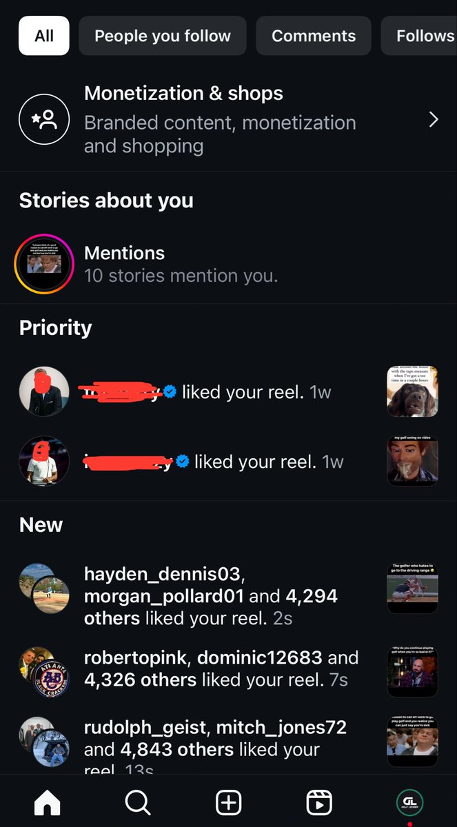 Golf Ledger tweet media