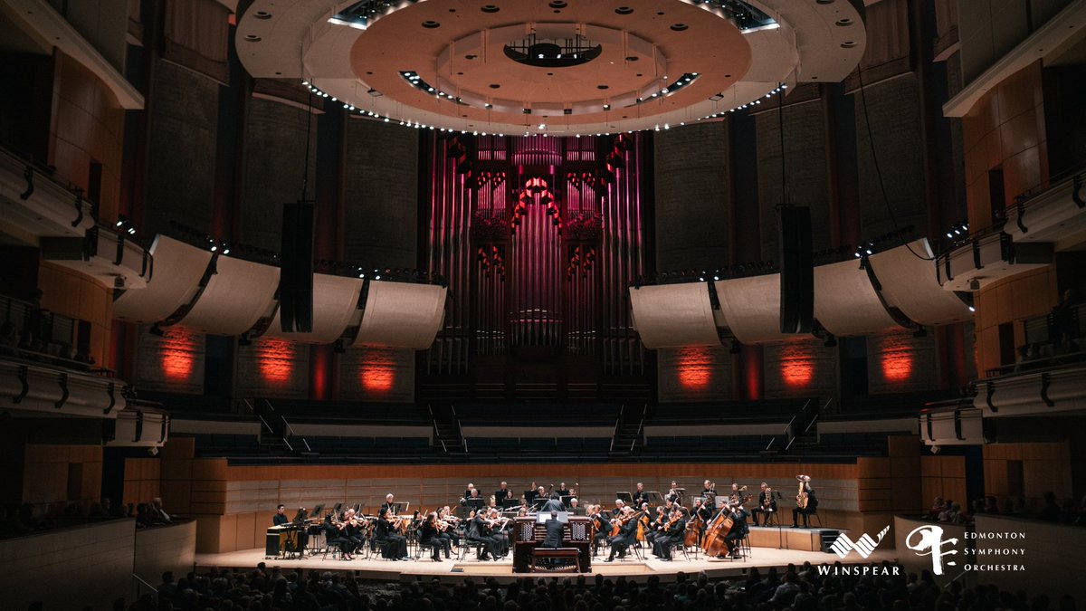 A heartfelt thank you to our wonderful audiences for joining us this past weekend for an extraordinary musical journey at The Organ Concert. 🎹✨Special thanks to organist Jean-Willy Kunz for joining us alongside the talented conductor Kerem Hasan 📷 @llllvi @winspearcentre #YEG