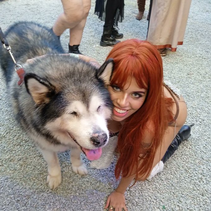 i love dogs  Red sonja BR #redsonja #conan #conanbarbaro #cosplayredsonja #ruiva https://t.co/Q3uZMf<a href="/tag/redsonja"class="tags">#redsonja</a><a href="/tag/conan"class="tags">#conan</a><a href="/tag/conanbarbaro"class="tags">#conanbarbaro</a><a href="/tag/cosplayredsonja"class="tags">#cosplayredsonja</a><a href="/tag/ruiva"class="tags"><span>#ruiva</span></a>