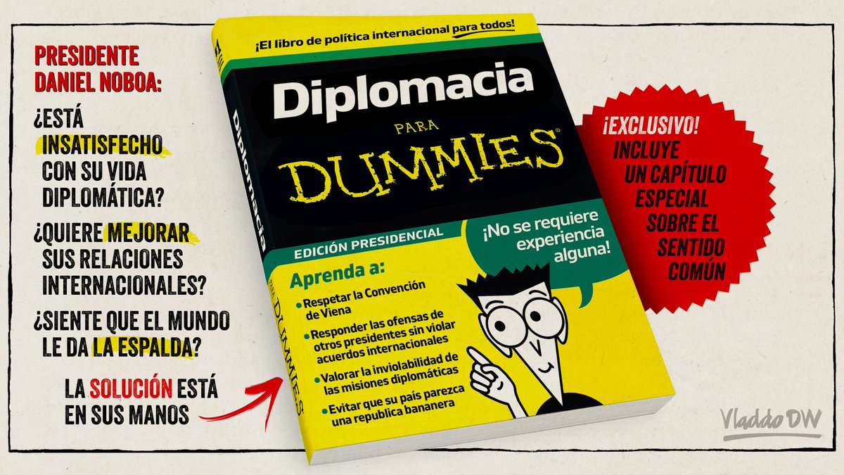 #Ecuador: Manual de emergencia

Un vistazo a la actualidad en la pluma de <a href="/VLADDO/">Vladdo</a>. Esta semana sobre el caso de #JorgeGlas en la embajada mexicana en Quito. (ct)