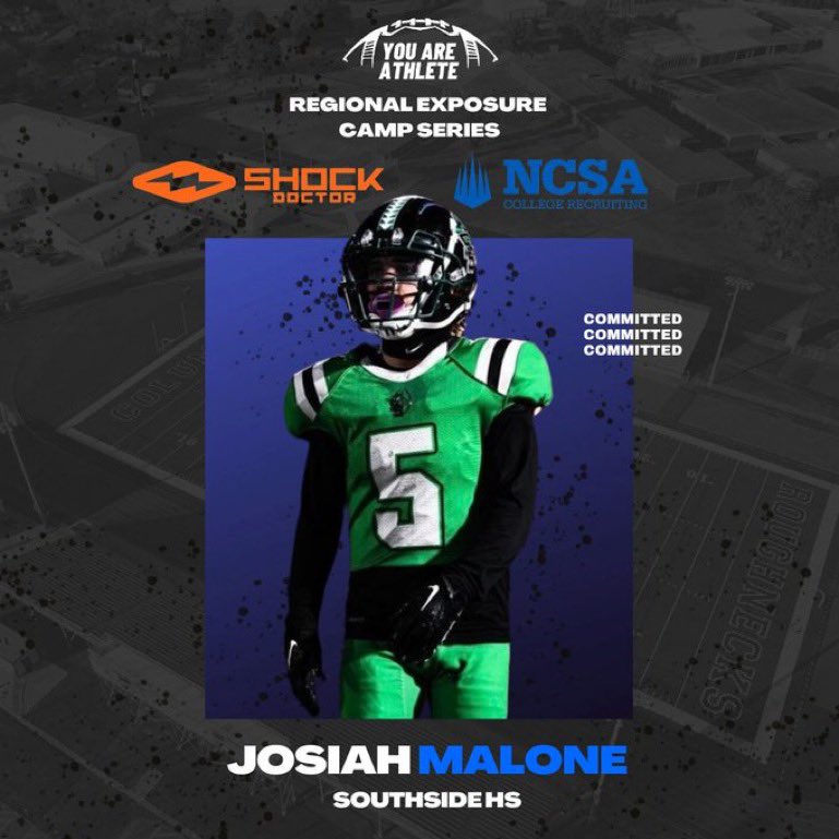 Cant wait to come out and compete ! Thank you @RoadToHouston #RoadToHouston @ShockDoctor @ncsa @AndreGoodwell @SS_Archers @Bryan_Ault
