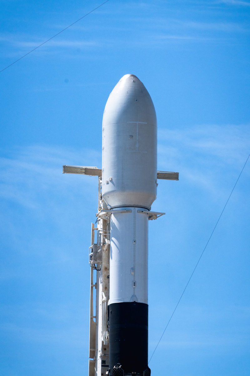 QPS-SAR7号機「ツクヨミ-II」打上げまであと1時間となりました！

SpaceX社のライブ配信はこちらからです💁‍♂️

spacex.com/launches/missi…

(Photo credit - SpaceX)