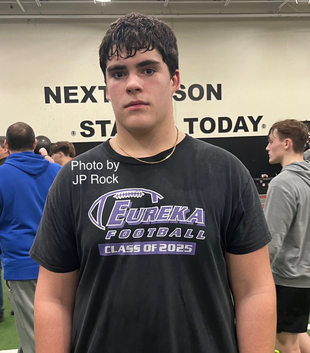 Eastern Illinois offers Eureka (MO) 2025 big-time OL prospect Stephen Meitz:@StephenMeitz79 @EIU_FB