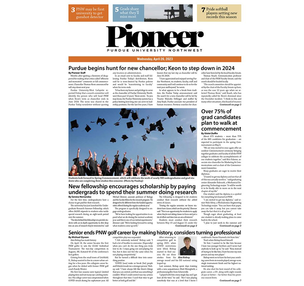 Congratulations to <a href="/PNW_pioneer_/">PNW Pioneer</a> for receiving DII Newspaper of the Year third place honors at the 2024  <a href="/icpaconnect/">Indiana Collegiate Press</a> awards ceremony <a href="/IUBloomington/">IU Bloomington</a>. Keep up the great work! #icpaconnect
<a href="/PurdueNorthwest/">Purdue Northwest</a>