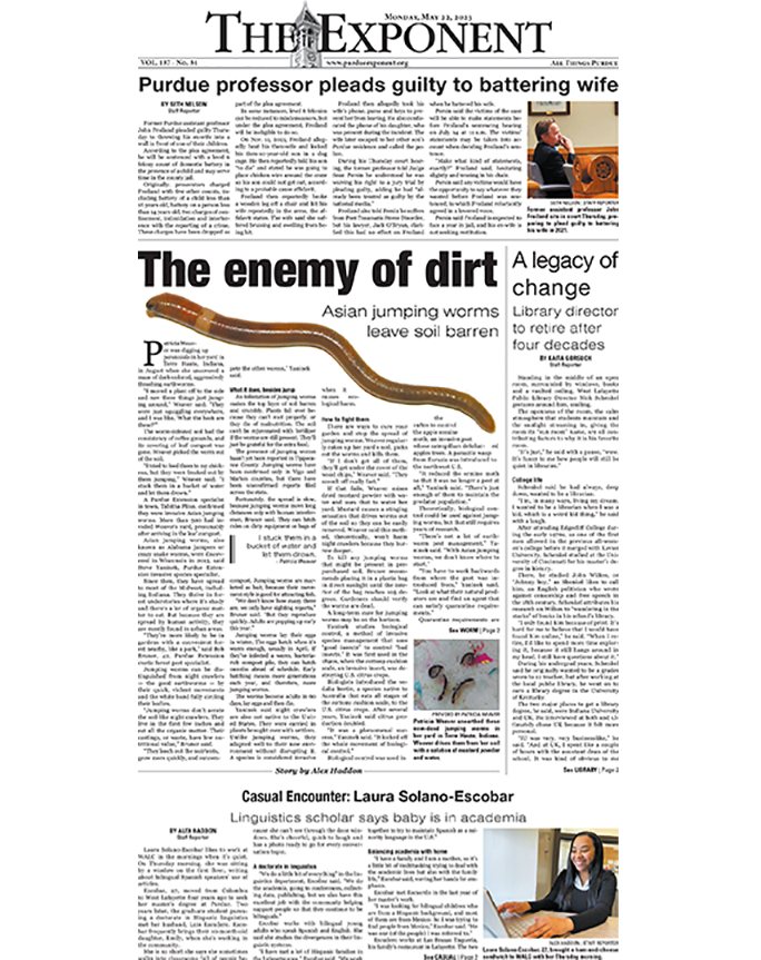 Congratulations to <a href="/purdueexponent/">Purdue Exponent</a> for receiving DI Newspaper of the Year third place honors at the 2024 <a href="/icpaconnect/">Indiana Collegiate Press</a> awards ceremony <a href="/IUBloomington/">IU Bloomington</a>. Keep up the great work! #icpaconnect
<a href="/LifeAtPurdue/">Purdue University</a>