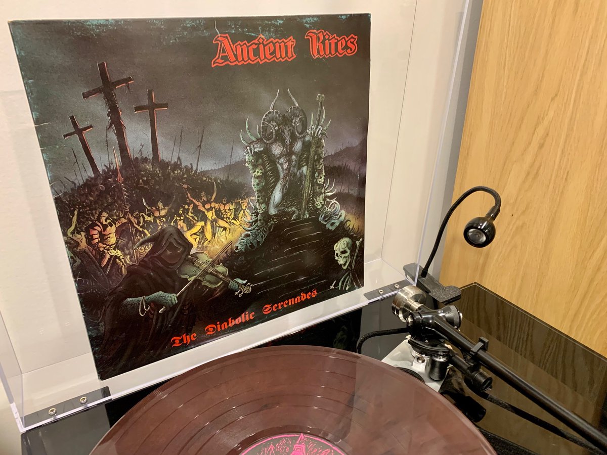 Ancient Rites - The Diabolic Serenades (1994) Zaczynam ten tydzień czymś bardzo dobrym ale mało pamiętanym i rzadkim. Dla #metalowyjazgot